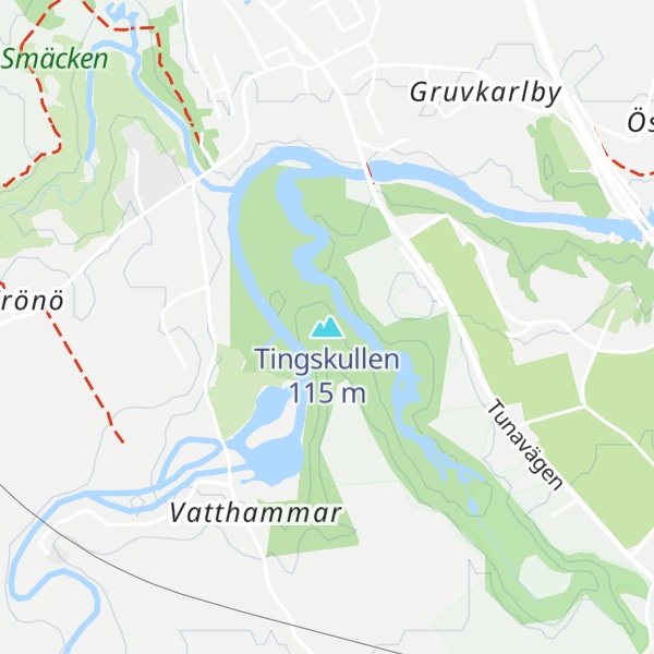 Map of Tingskullen