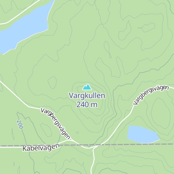 Map of Vargkullen