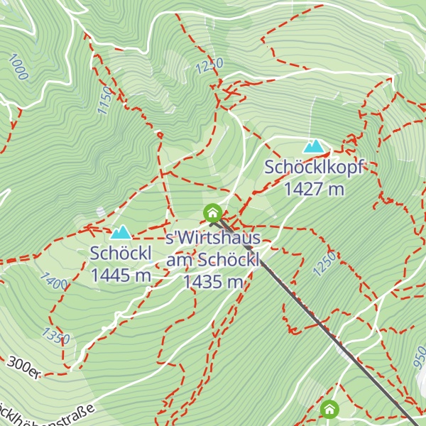 Map of s'Wirtshaus am Schöckl