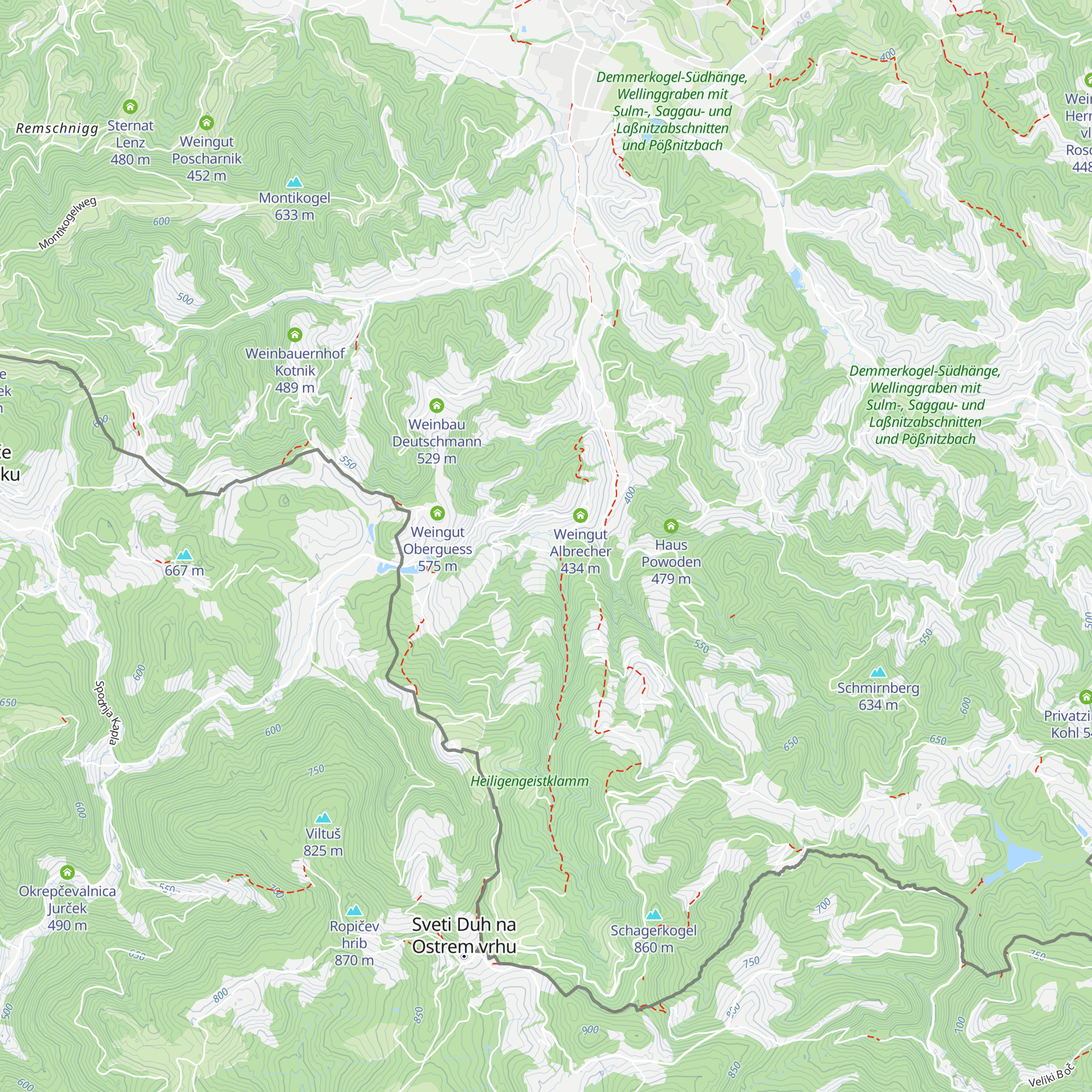 Buschenschank Ruad'l map