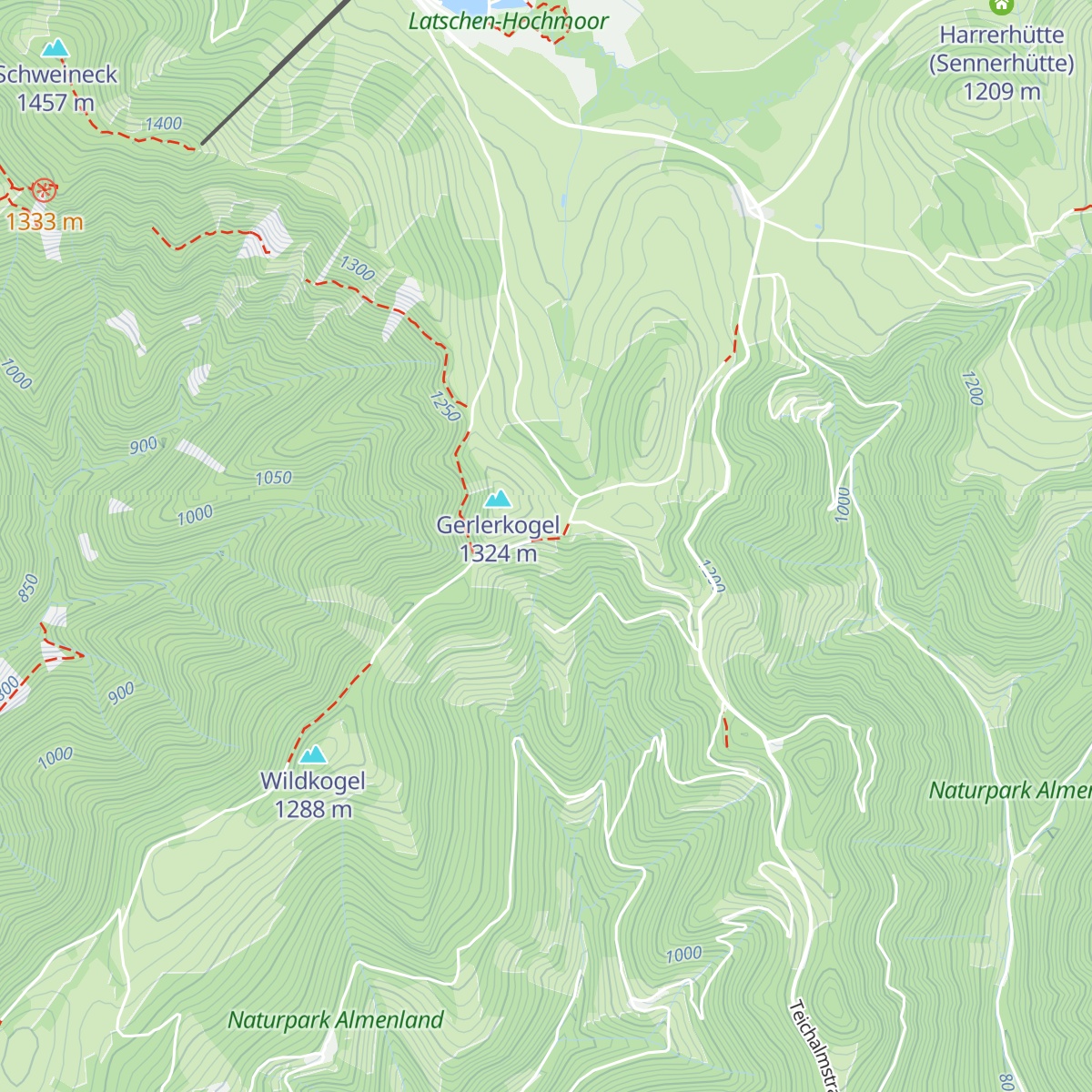Gerlerkogelhütte map