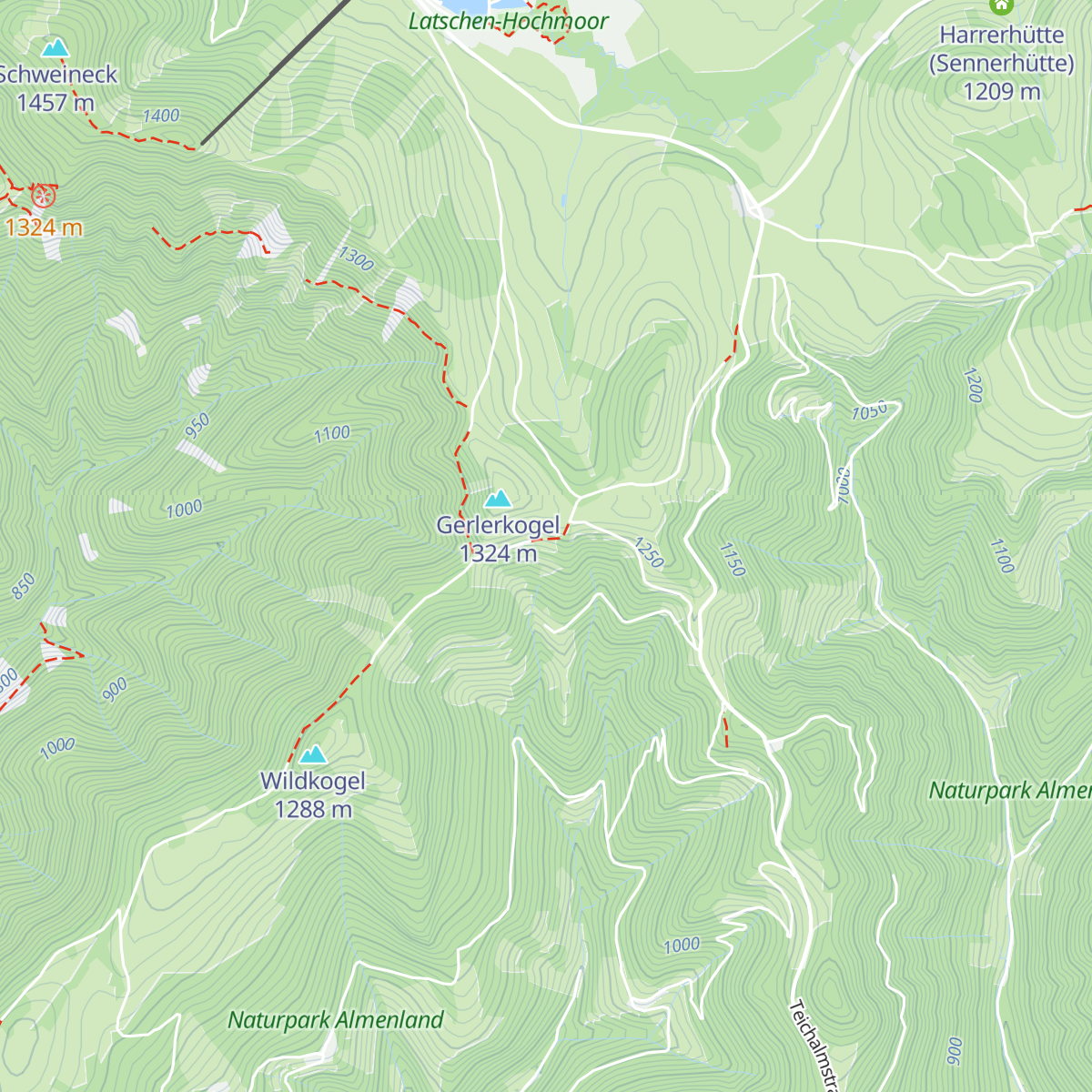 Gerlerkogelhütte map