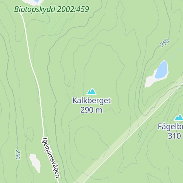 Map of Kalkberget