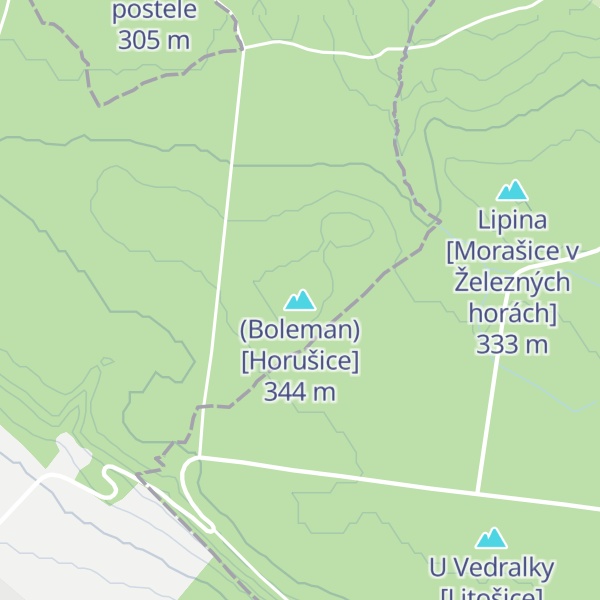 Map of (Boleman) [Horušice]