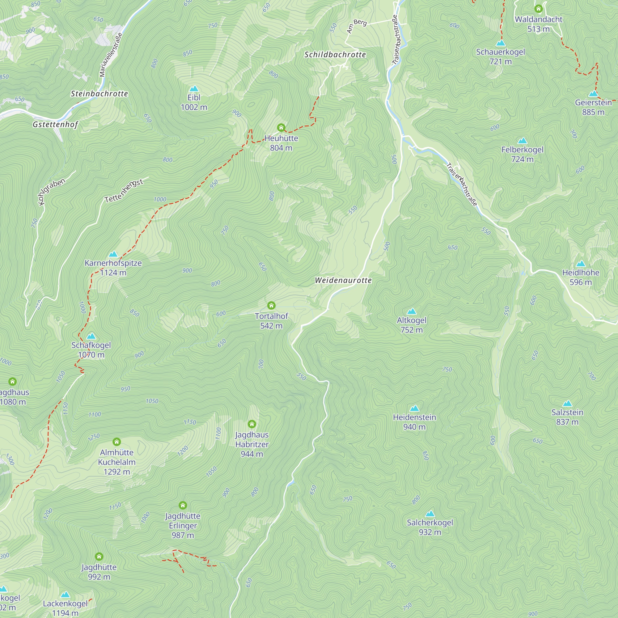 Hauptretzhof map