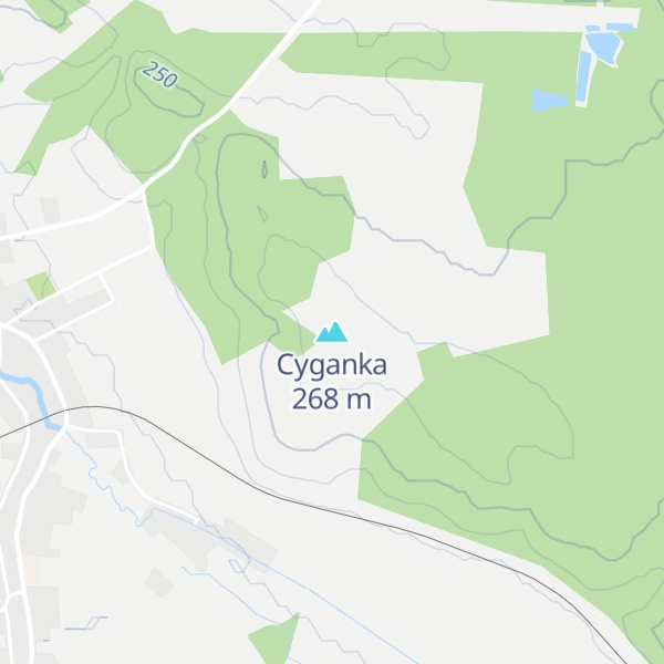 Map of Cyganka