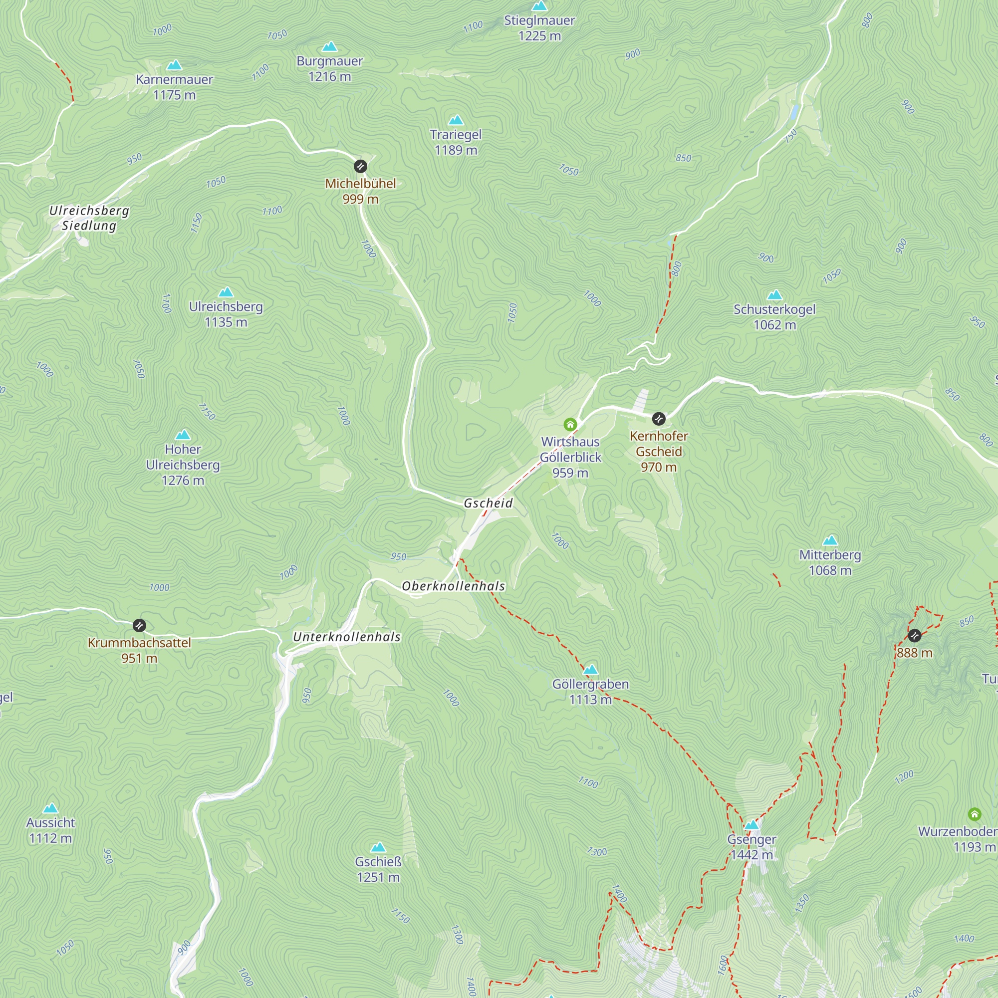 Gschoadwirt map