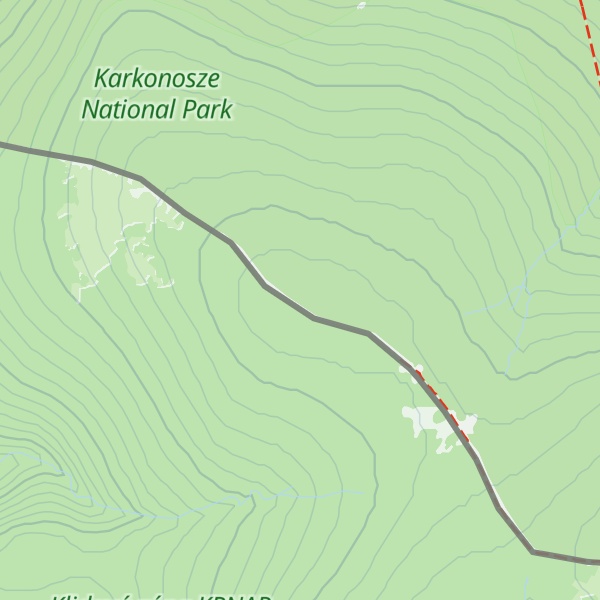 Map of Mumlawski Wierch / Žlabský vrch