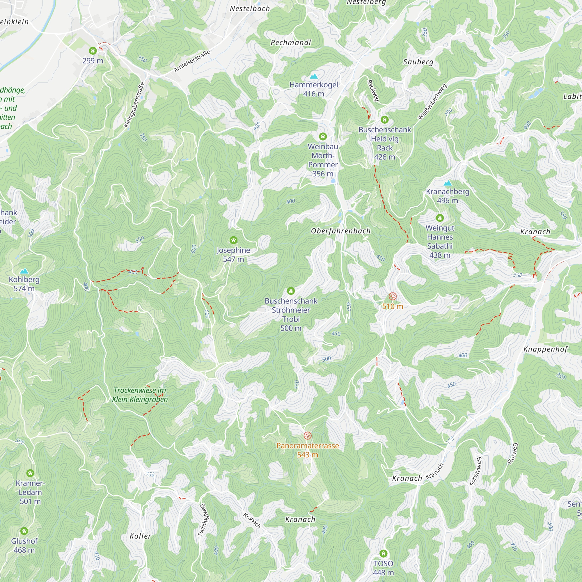 Buschenschank Strohmeier Trobi map