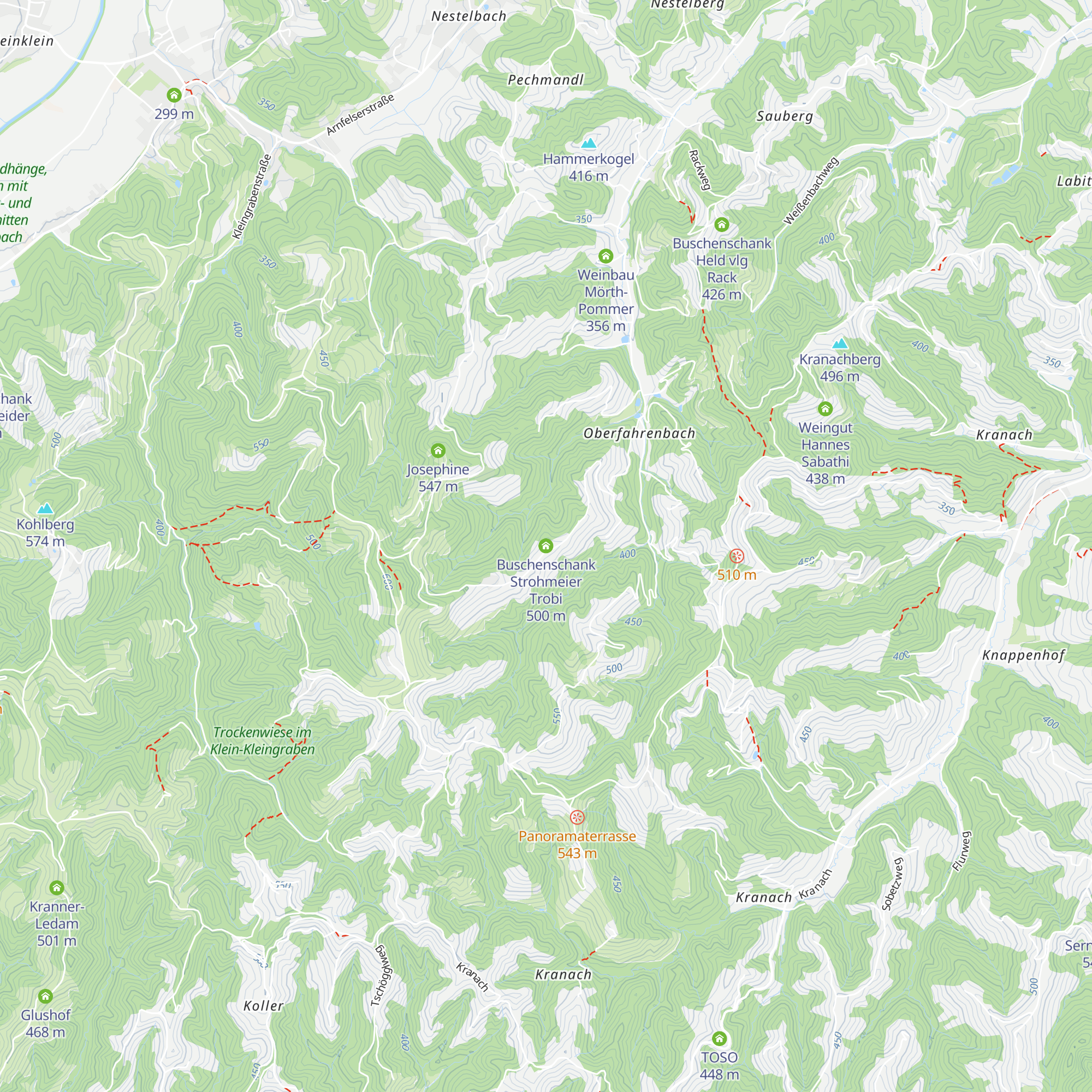 Buschenschank Strohmeier Trobi map