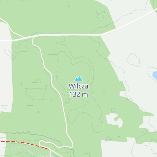 Map of Wilcza