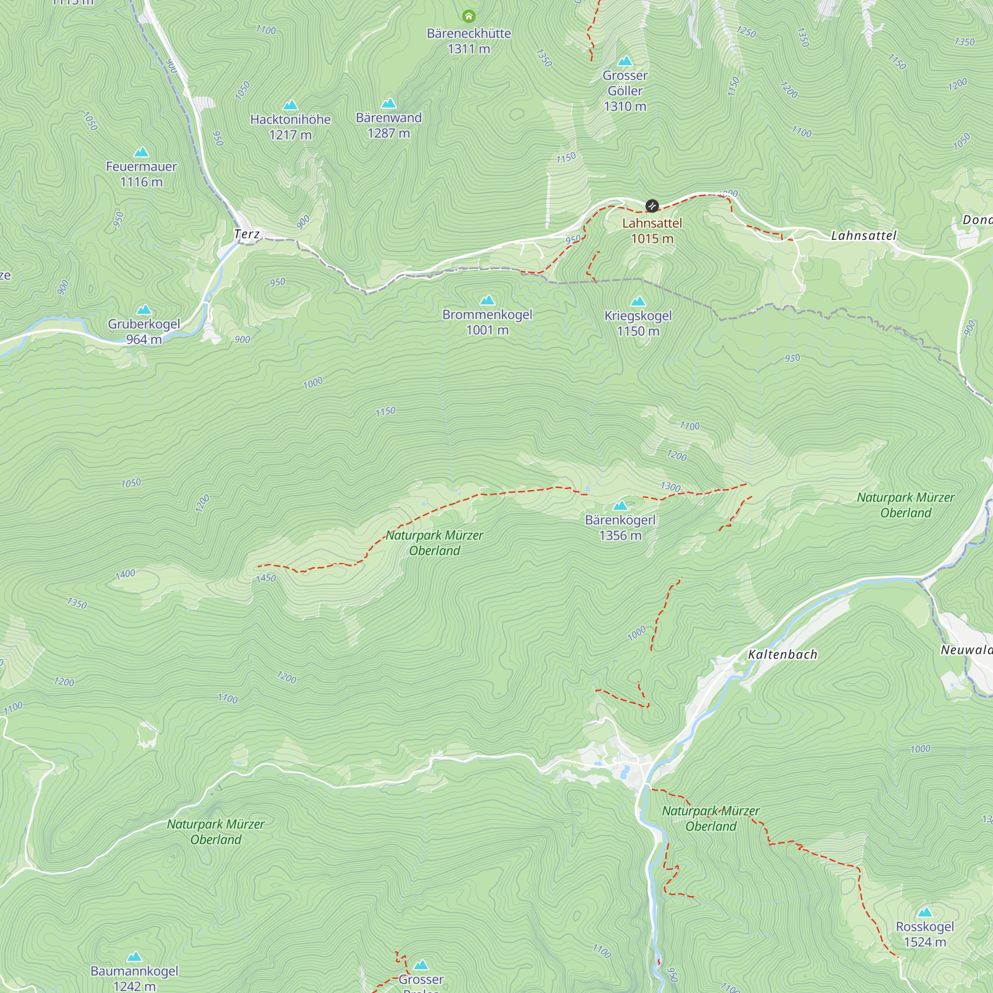 Drescherhütte map