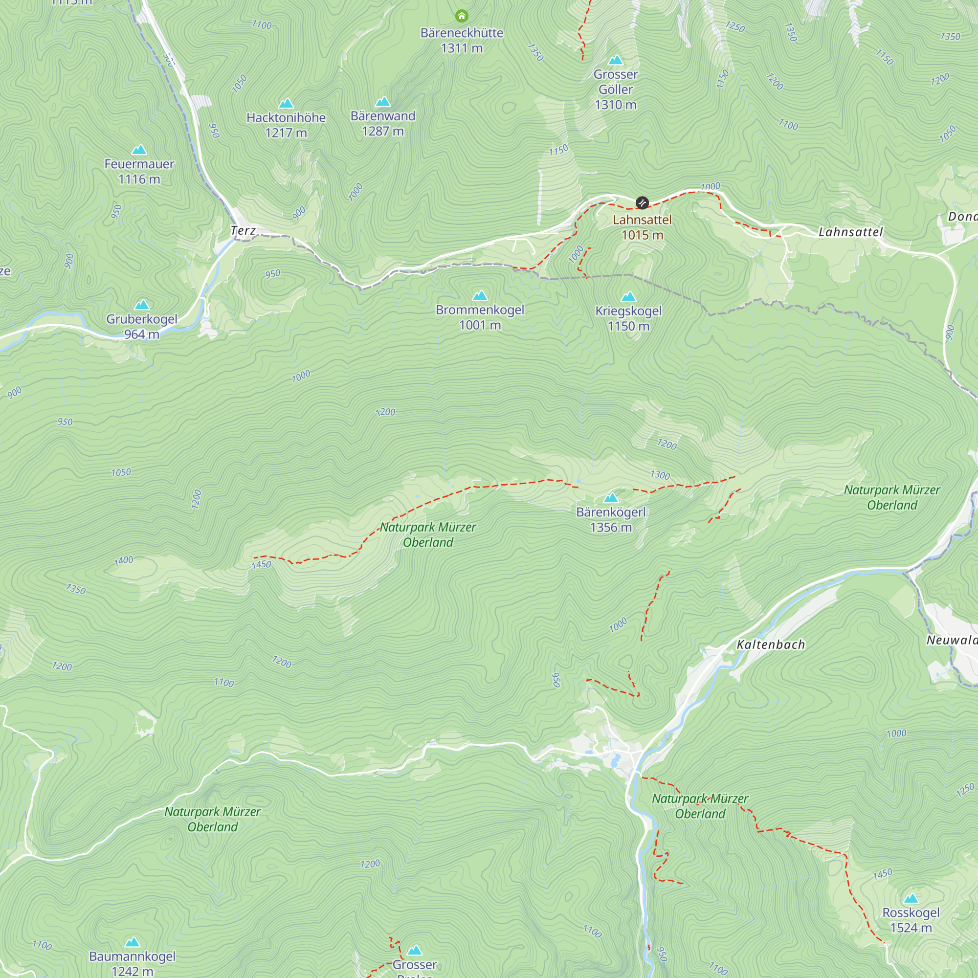Drescherhütte map