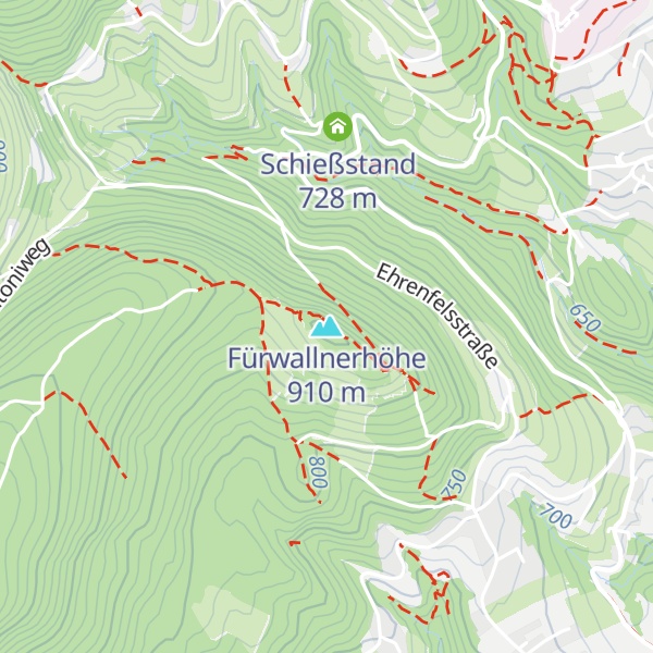 Map of Fürwallnerhöhe