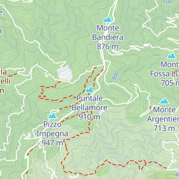 Map of Puntale Bellamore