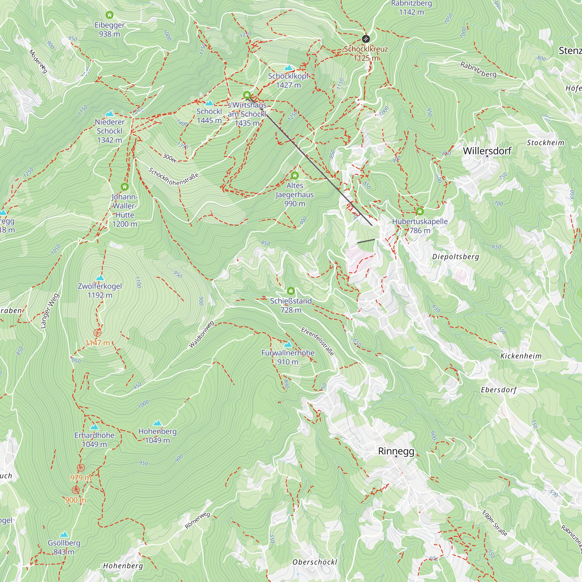 Schießstand map