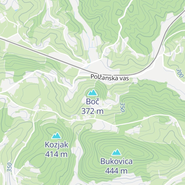 Map of Boč