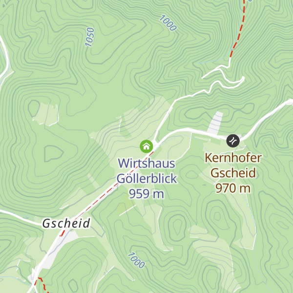 Map of Wirtshaus Göllerblick