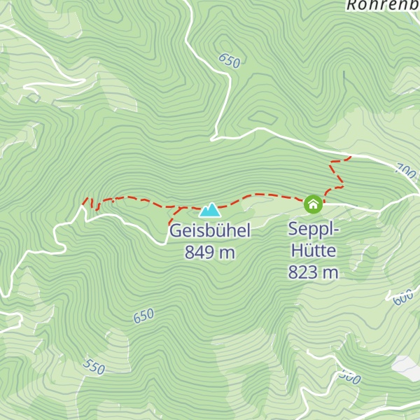 Map of Geisbühel