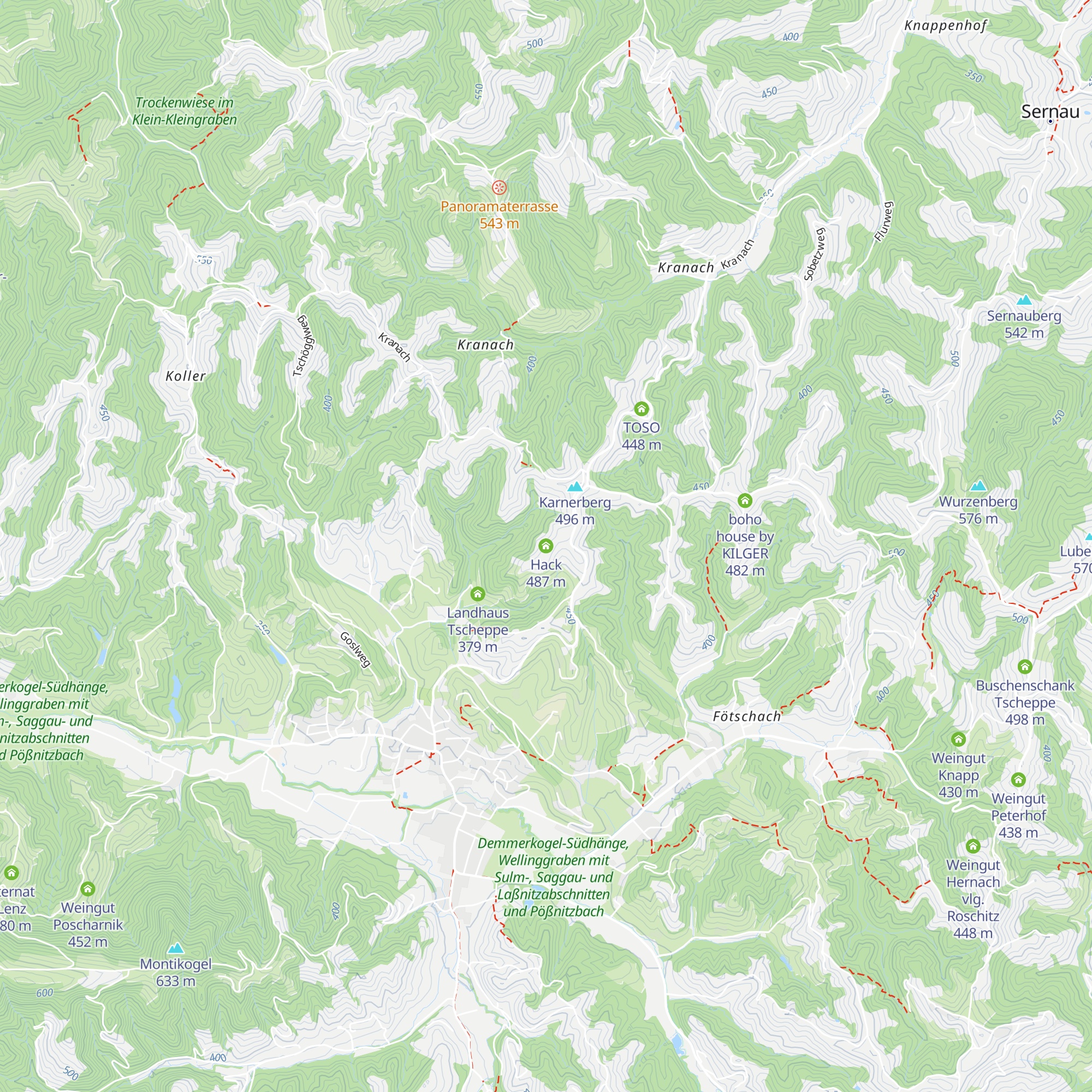 Hack map