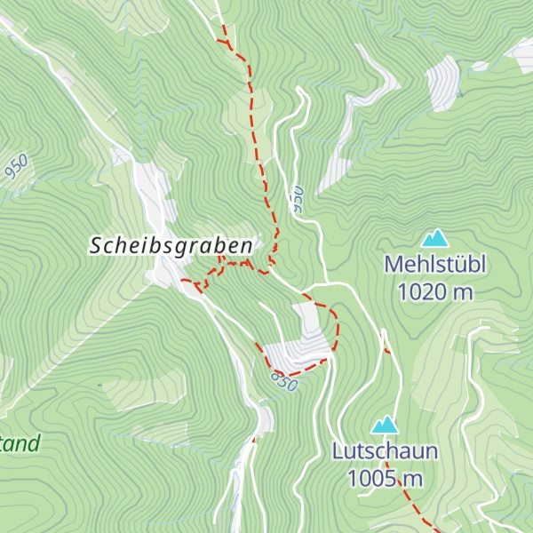 Map of Hundskopfhütte