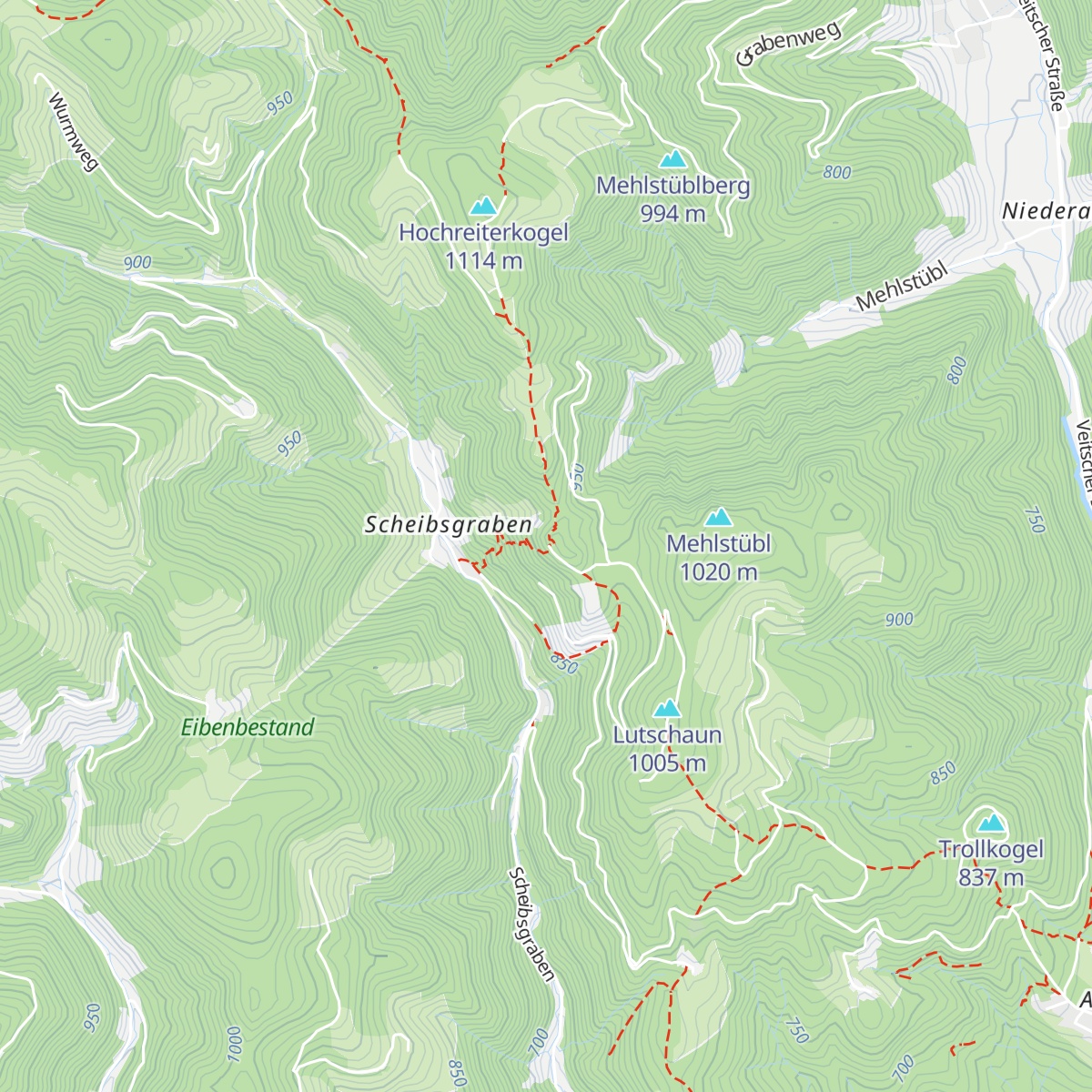 Hundskopfhütte map