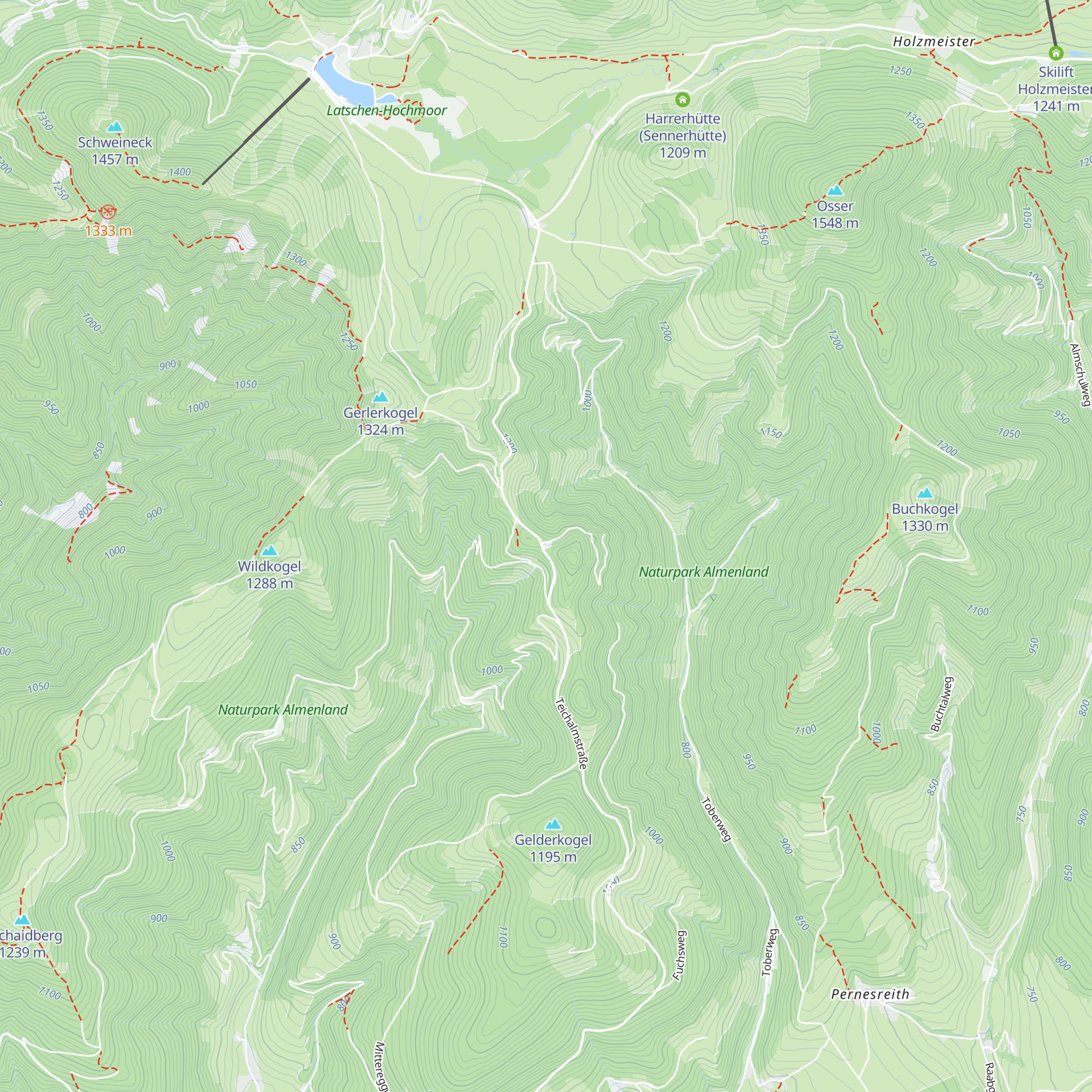 Straßenmeisterei Weiz Stützpunkt Teichalpe map