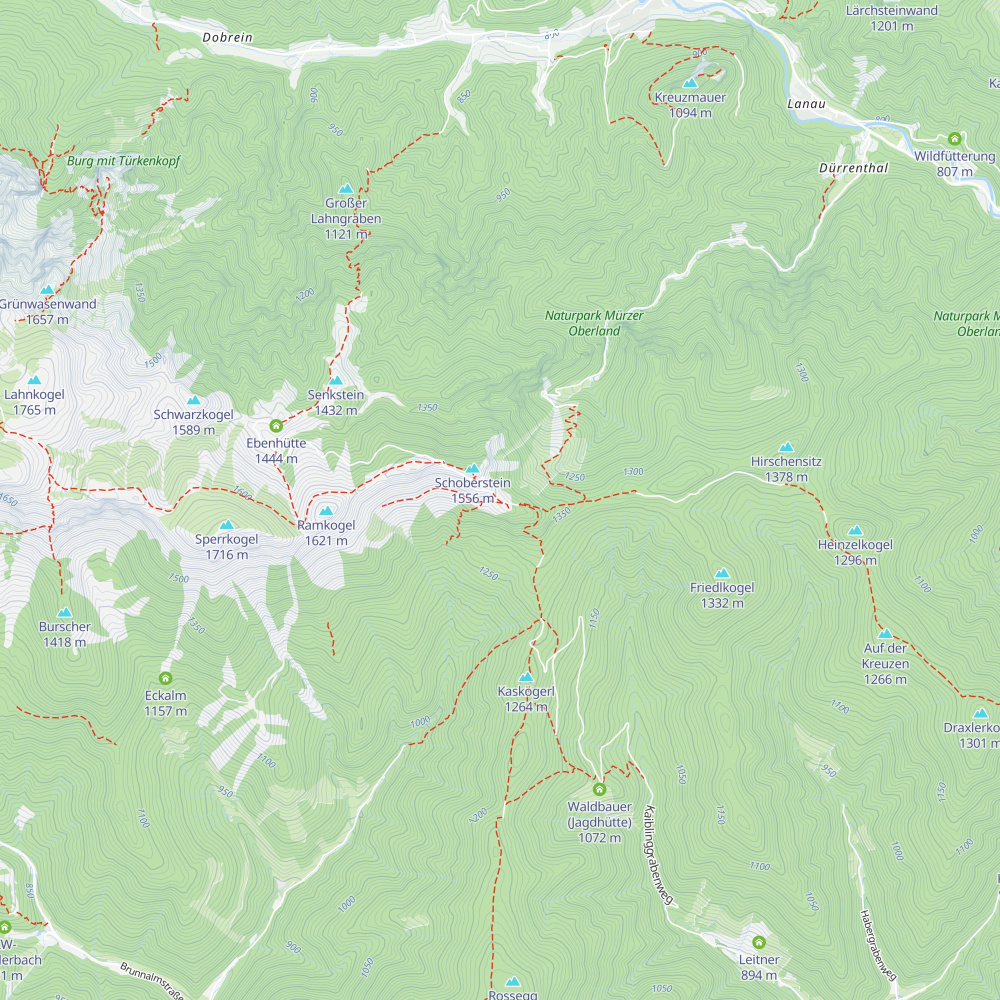 Grundbauerhütte map