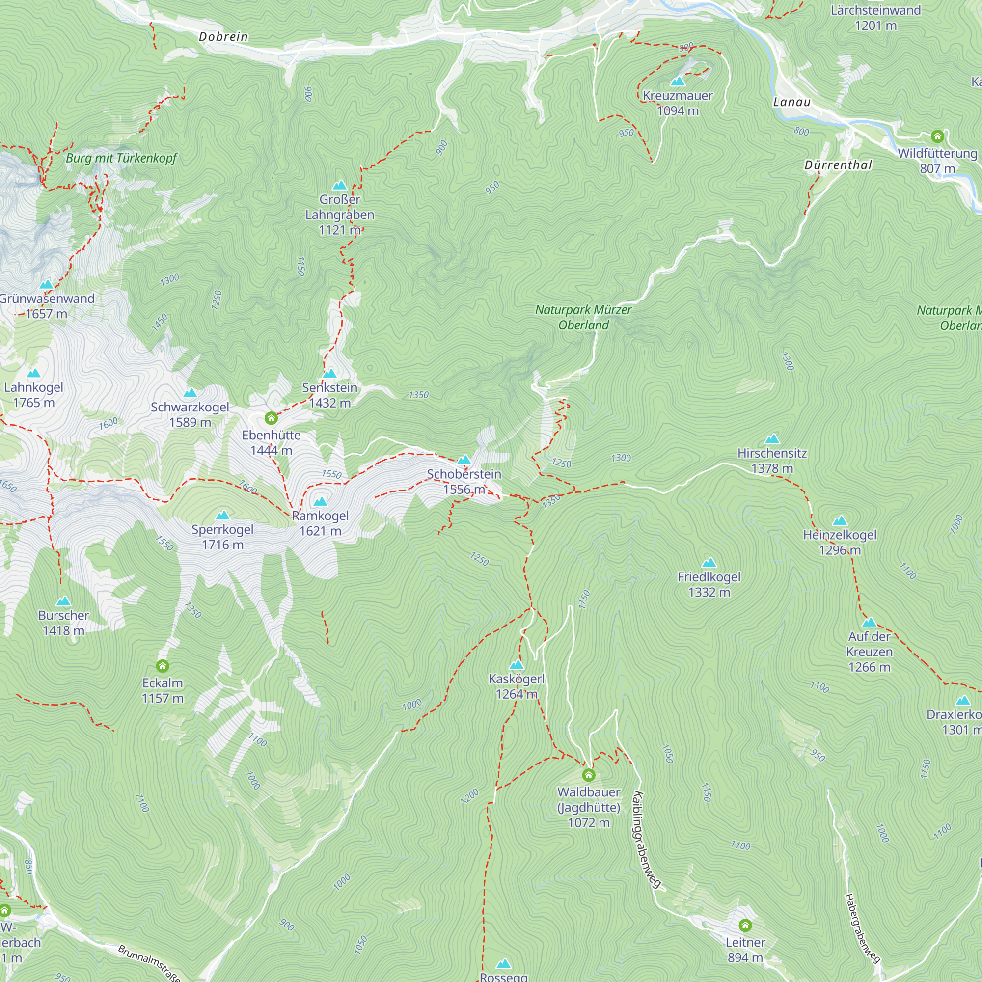 Grundbauerhütte map