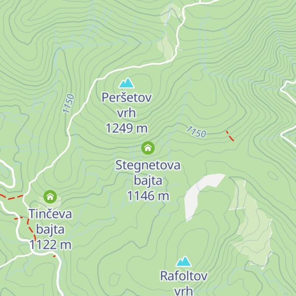 Map of Stegnetova bajta
