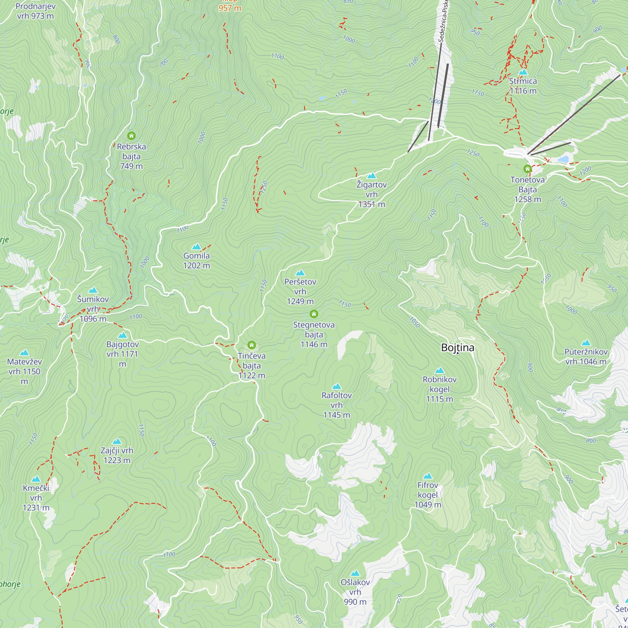 Stegnetova bajta map
