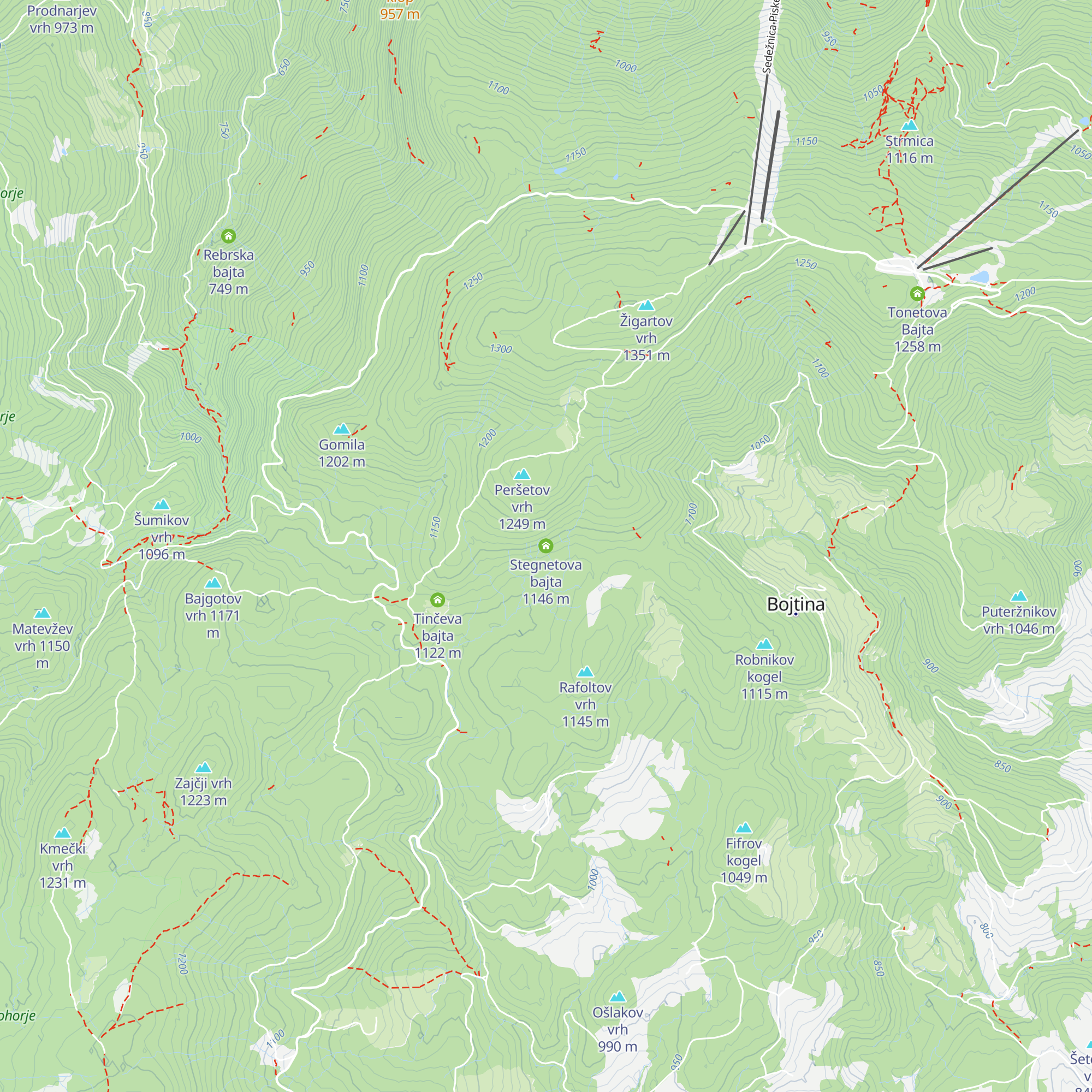 Stegnetova bajta map