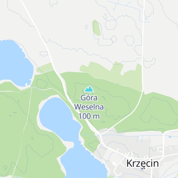 Map of Góra Weselna