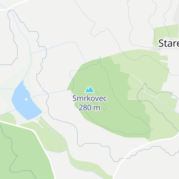 Map of Smrkovec