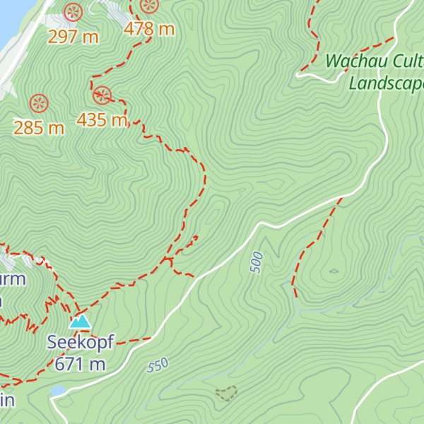 Map of Hirschwand