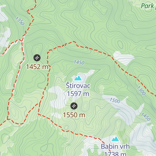 Map of Štirovac