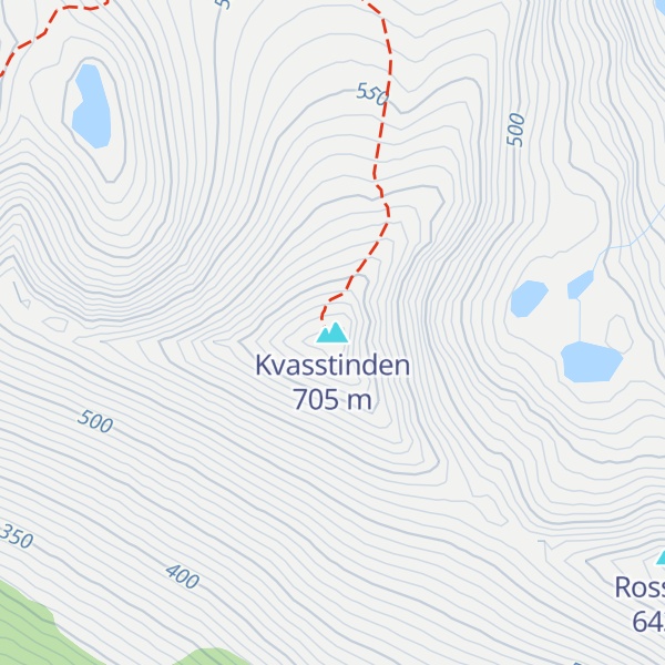 Map of Kvasstinden