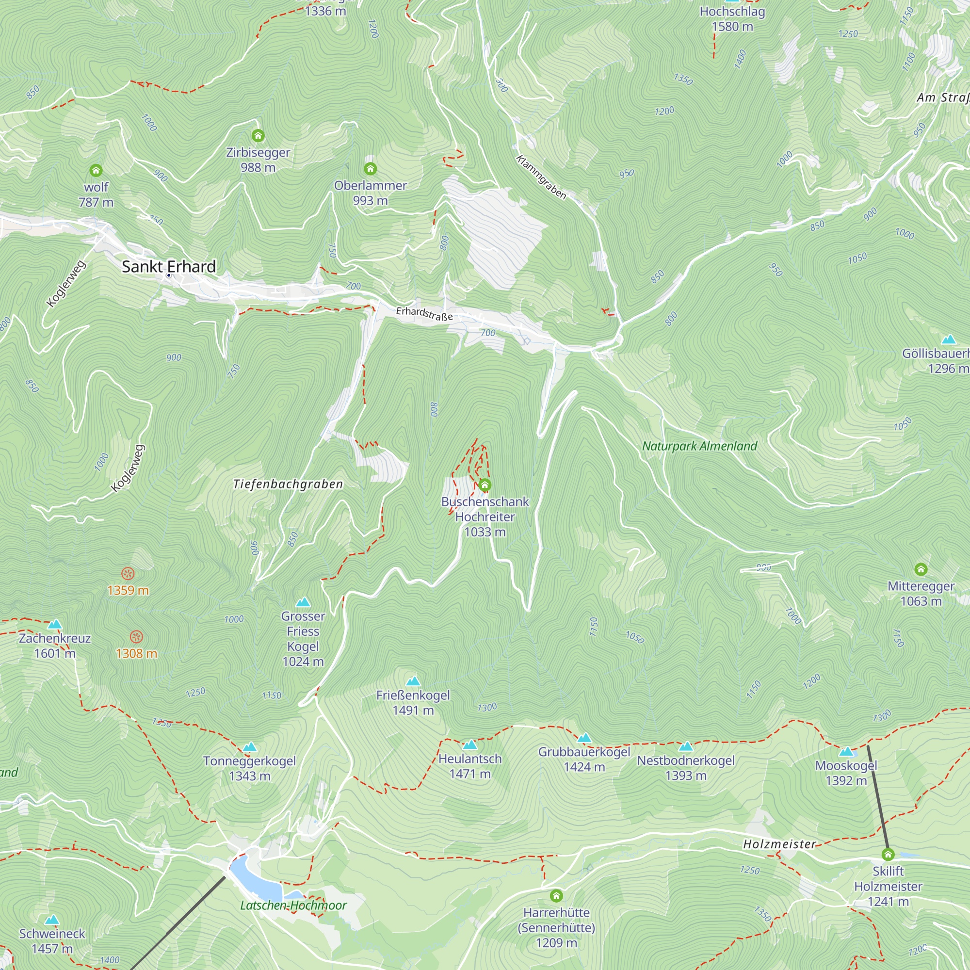 Buschenschank Hochreiter map