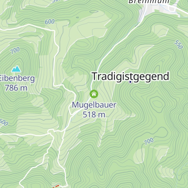 Map of Mugelbauer