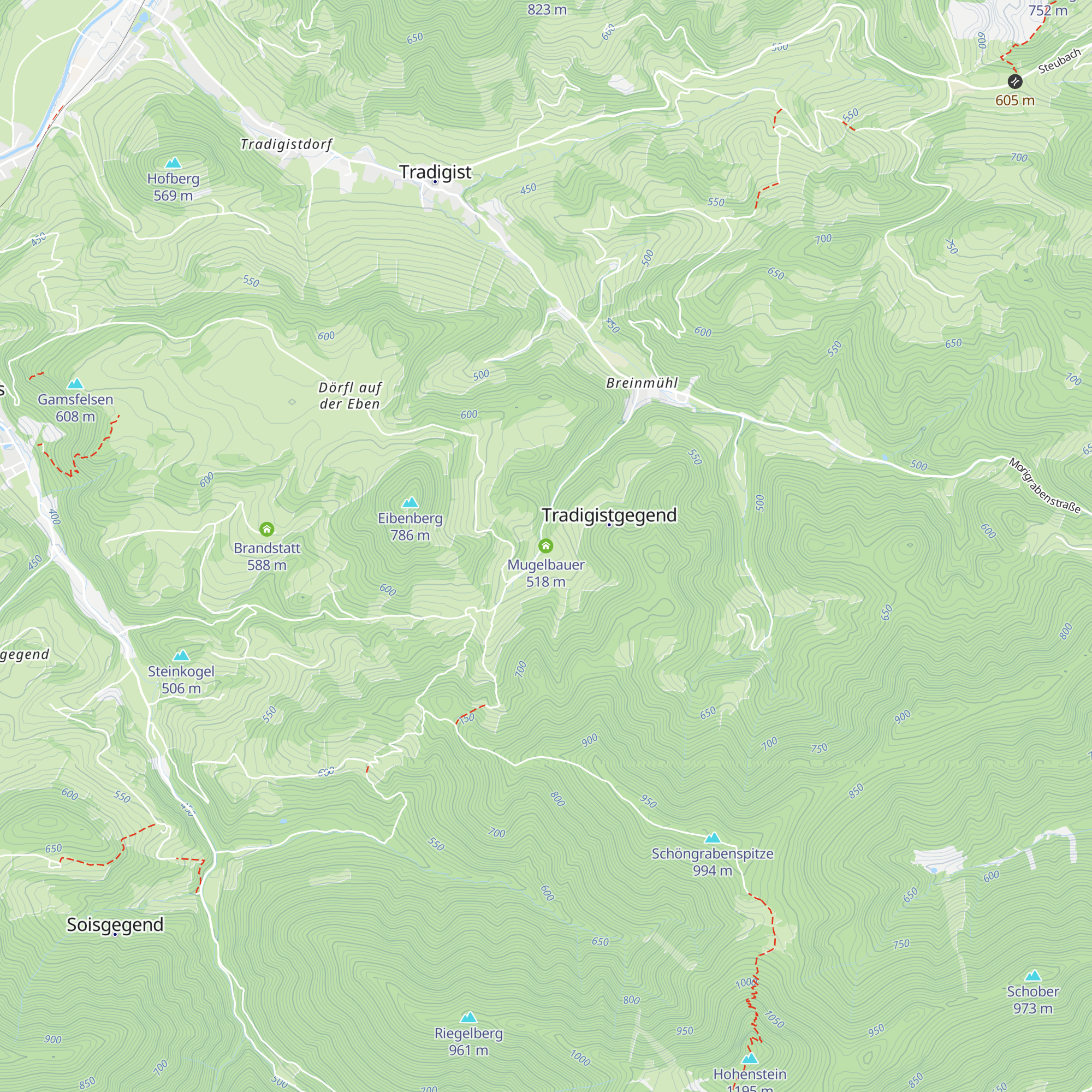 Mugelbauer map