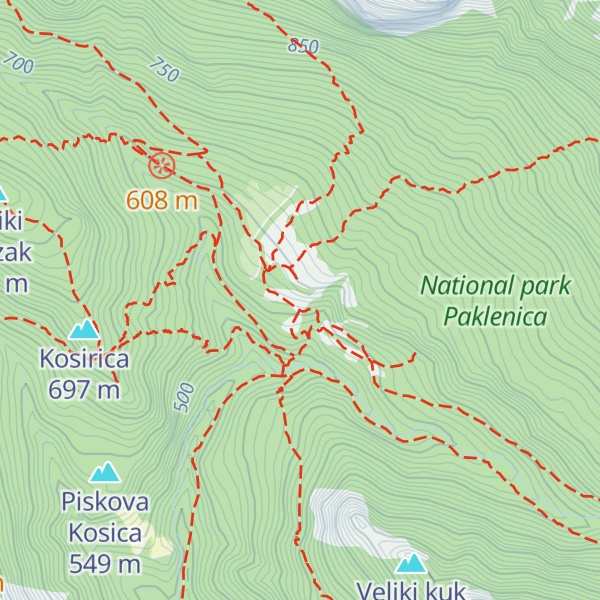 Map of Ramića Dvori