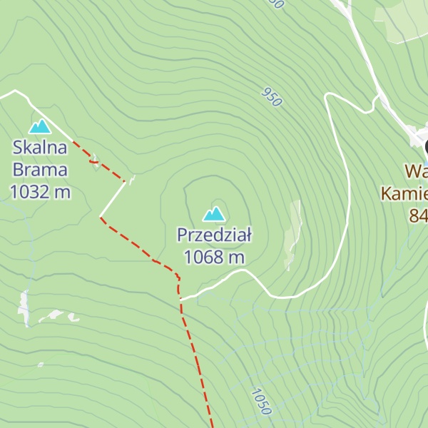 Map of Przedział