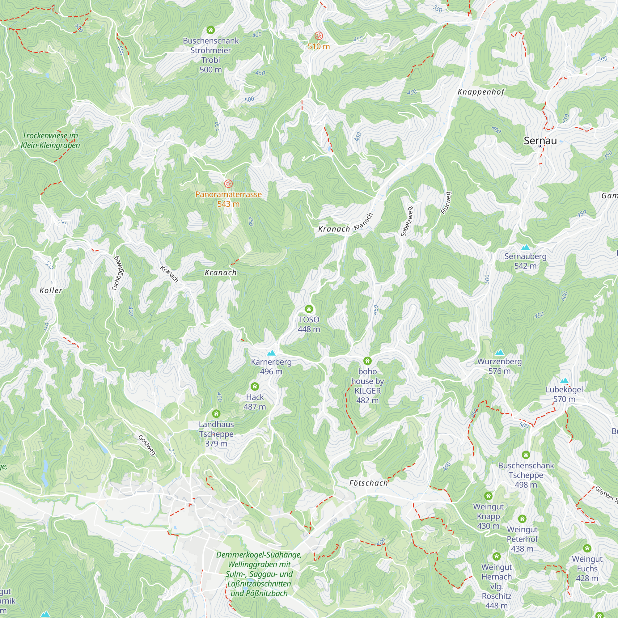 TOSO map