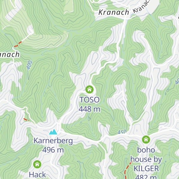 Map of TOSO