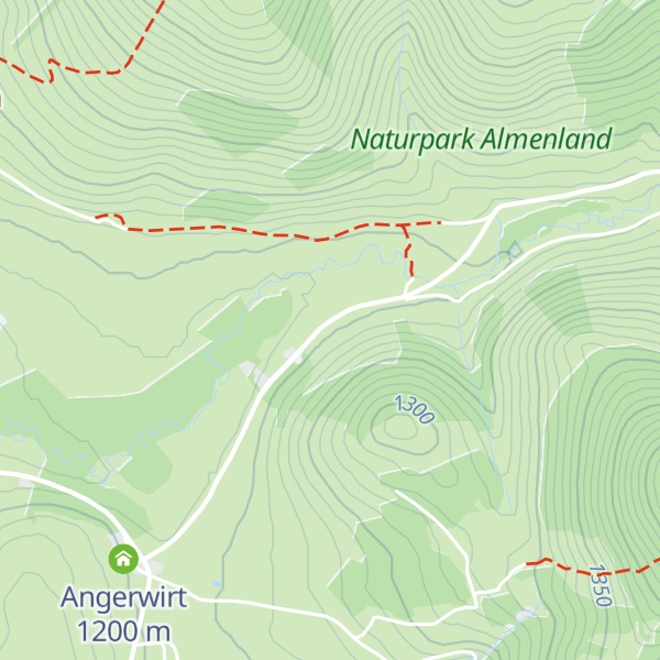 Map of Moospeter Hütte