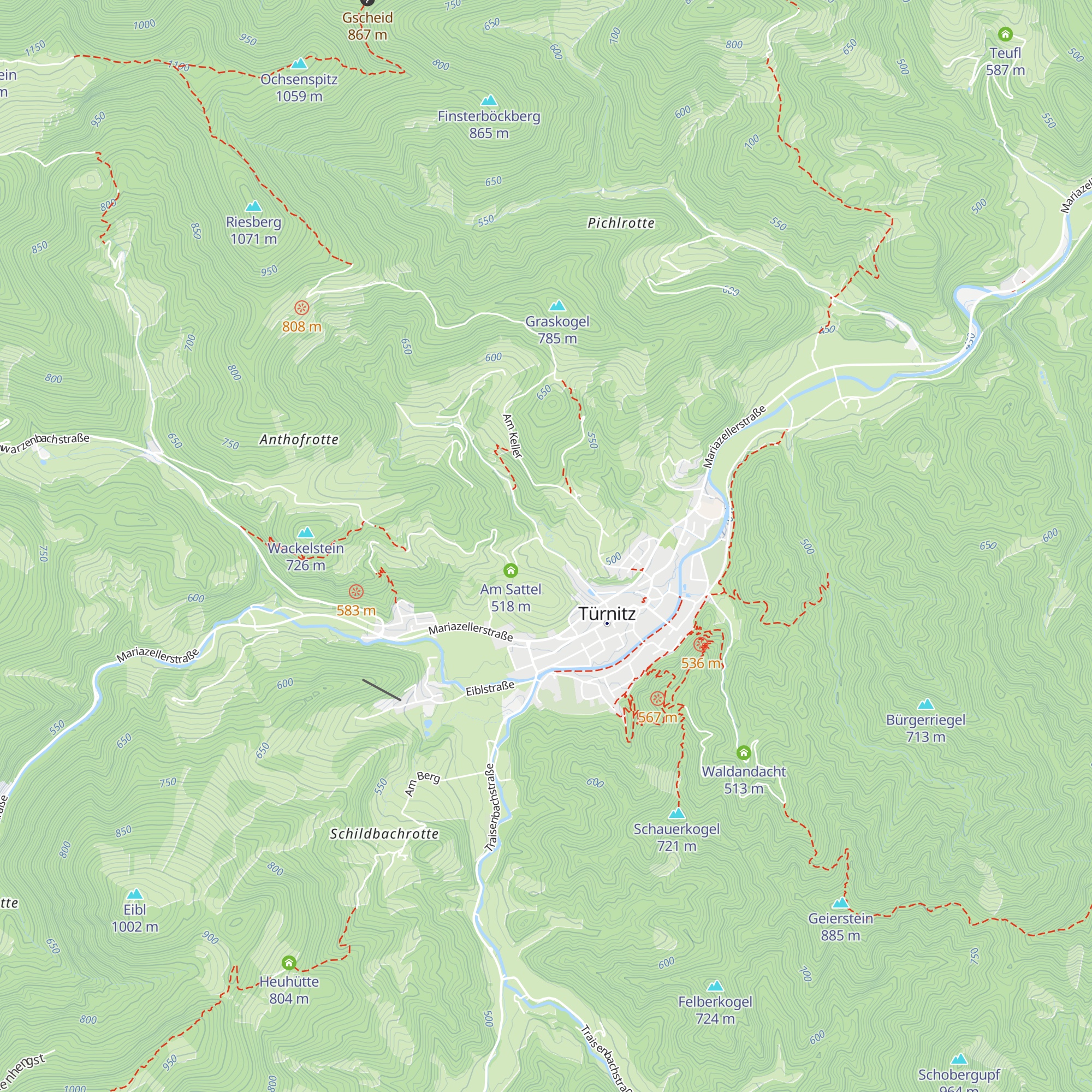 Eulenmühle map