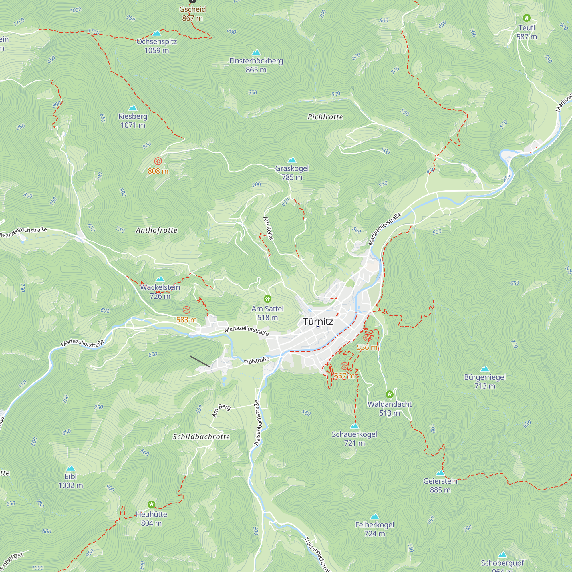 Eulenmühle map
