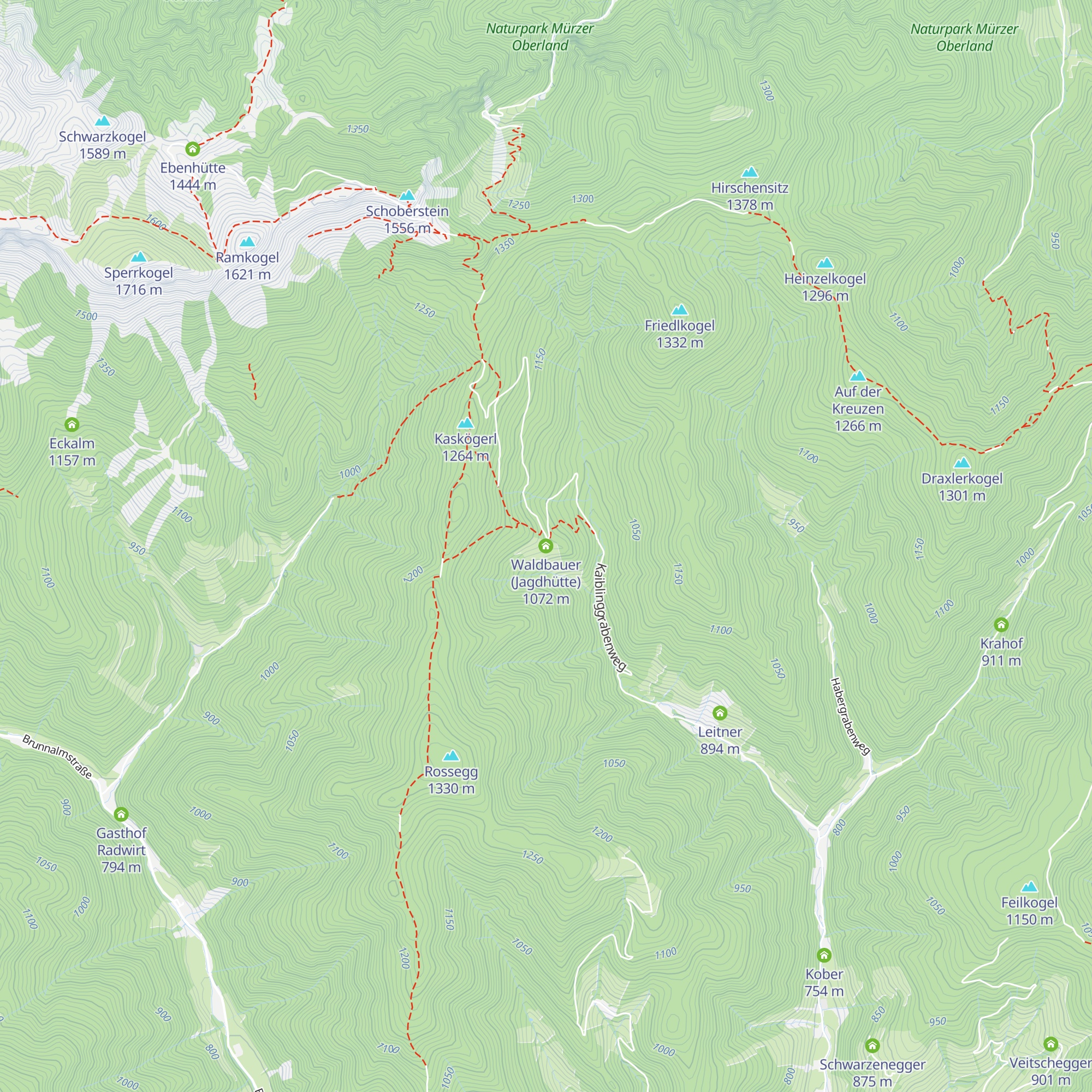 Waldbauer (Jagdhütte) map