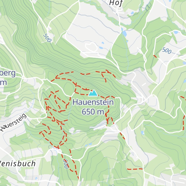 Map of Hauenstein