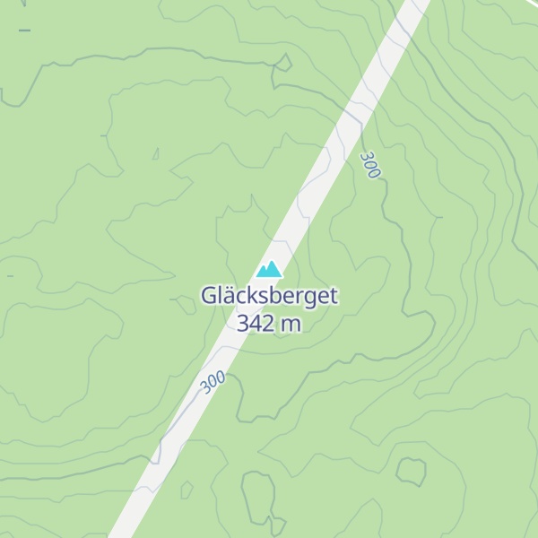 Map of Gläcksberget